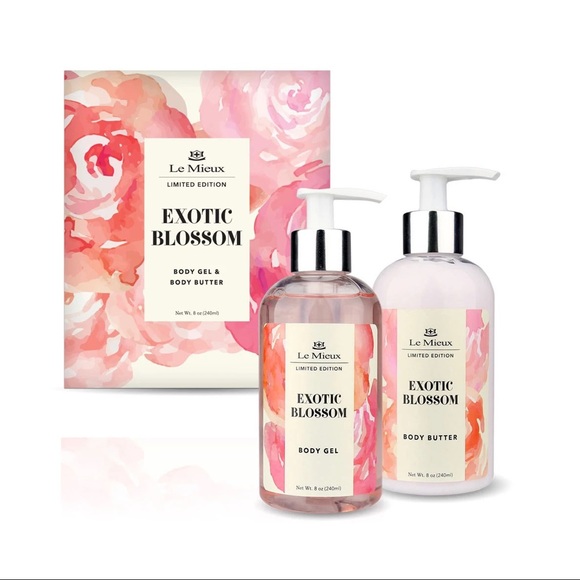 NWT✨Exotic Blossom Bath & Body Set by Le Mieux - Picture 2 of 6